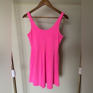 Highlighter pink dress